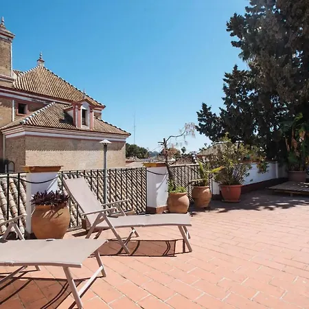 Appartamento Penthouse Private Terrace, Near Cathedral, And To Real Maestranza Siviglia Esterno foto