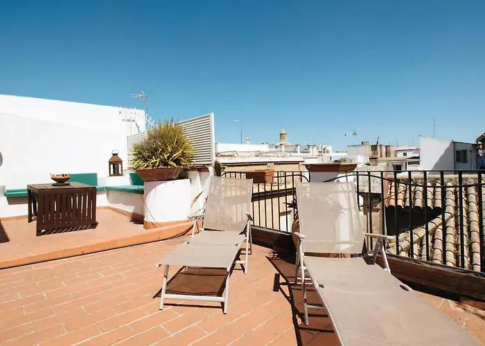 Penthouse Private Terrace, Near Cathedral, And To Real Maestranza